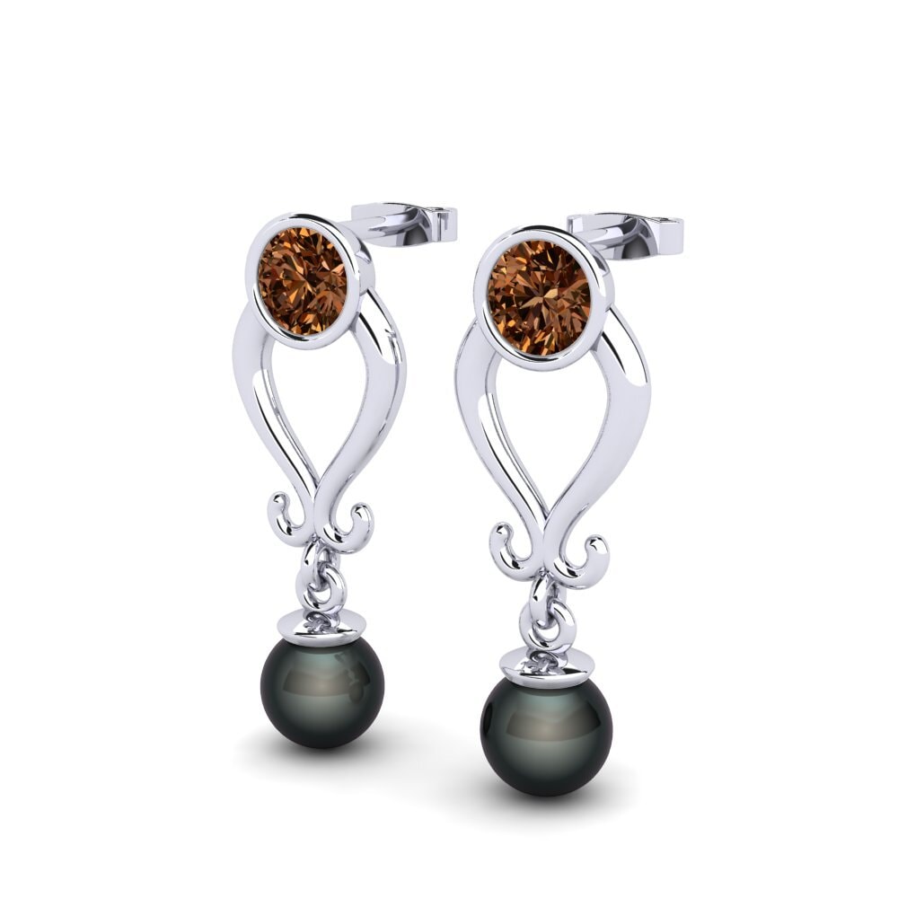 Brown Diamond Women's Earring Allyn