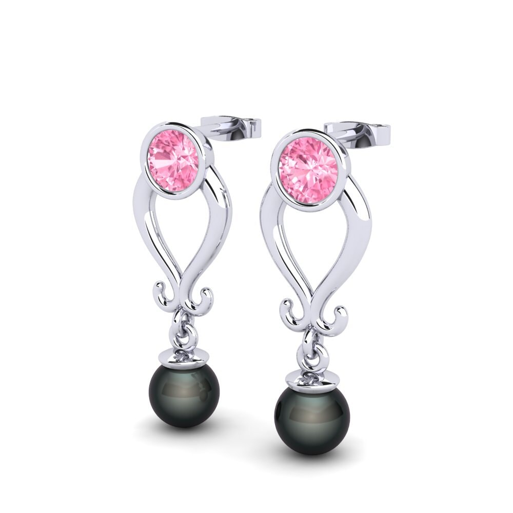 Pink Sapphire Women's Earring Allyn