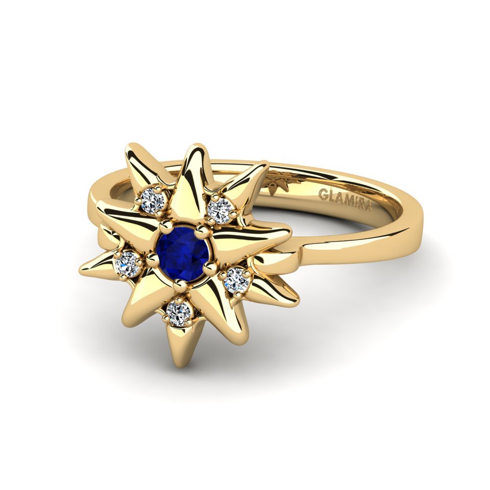Saphir Ring Almpliur