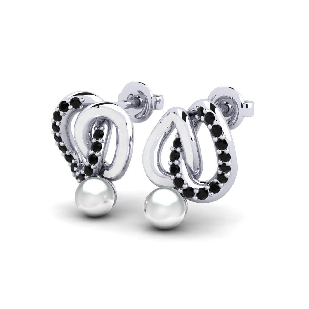 Black Sapphire Women's Earring Alofa