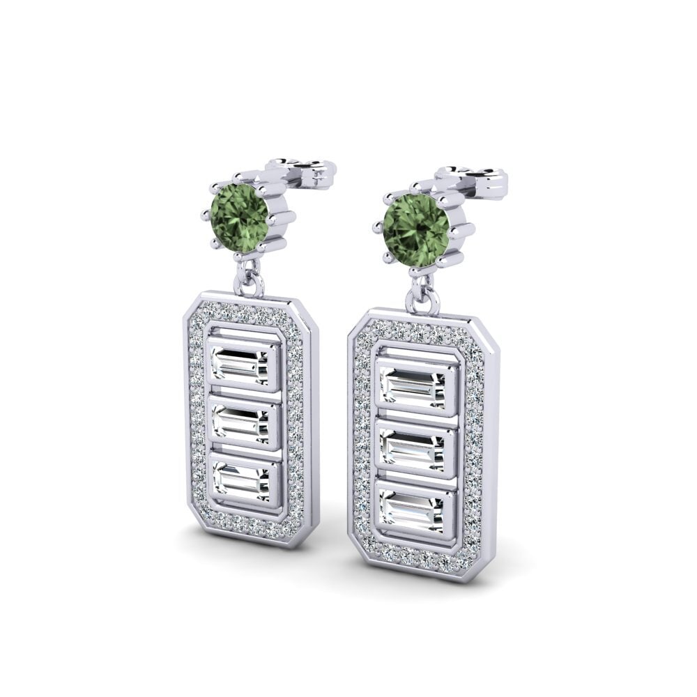 Green Sapphire Women's Earring Alton
