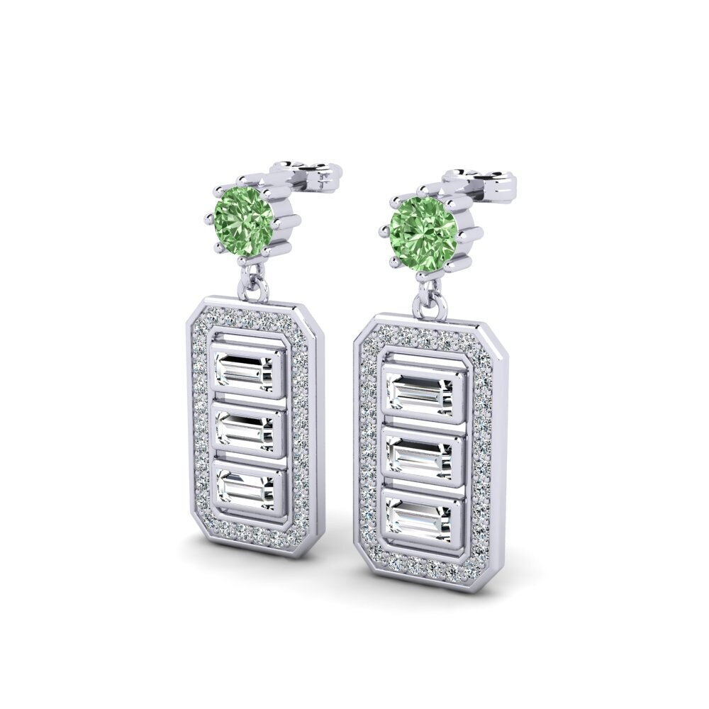 Green Diamond Women's Earring Alton