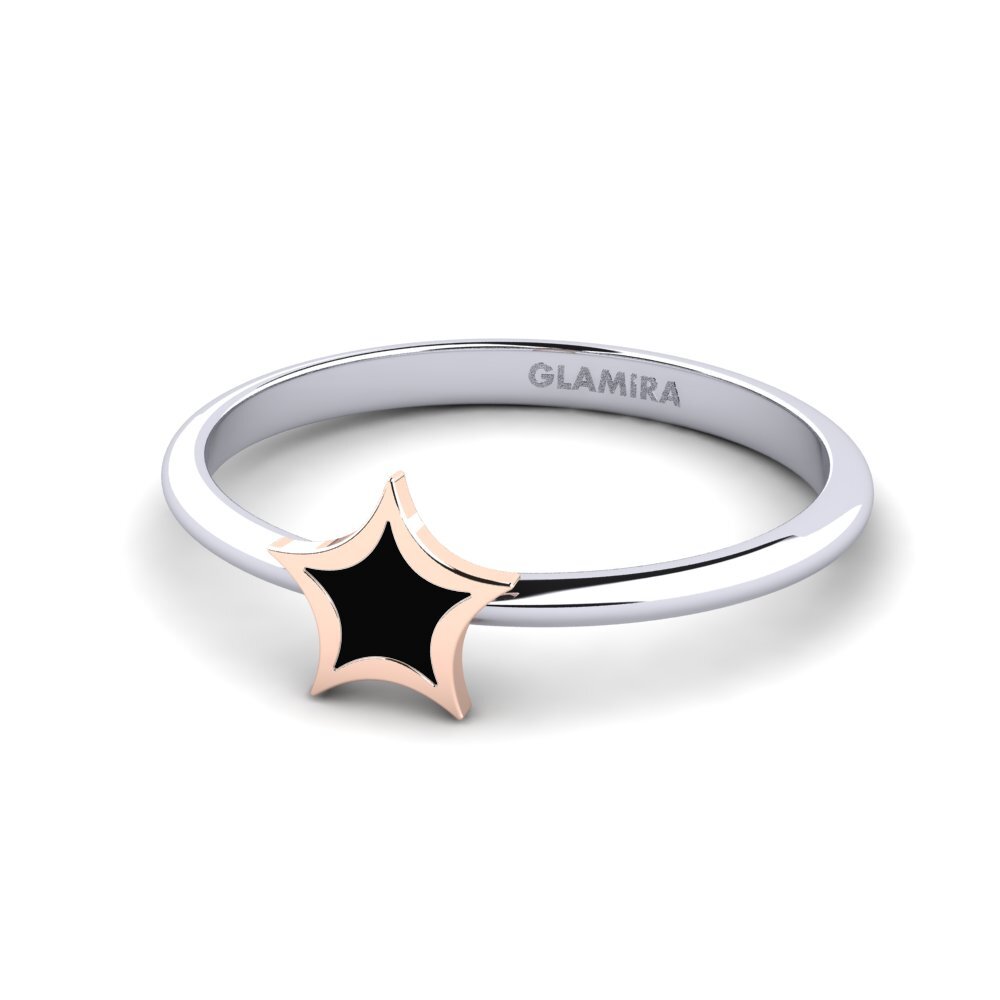 Or Blanc & Rose14k Bague Altun