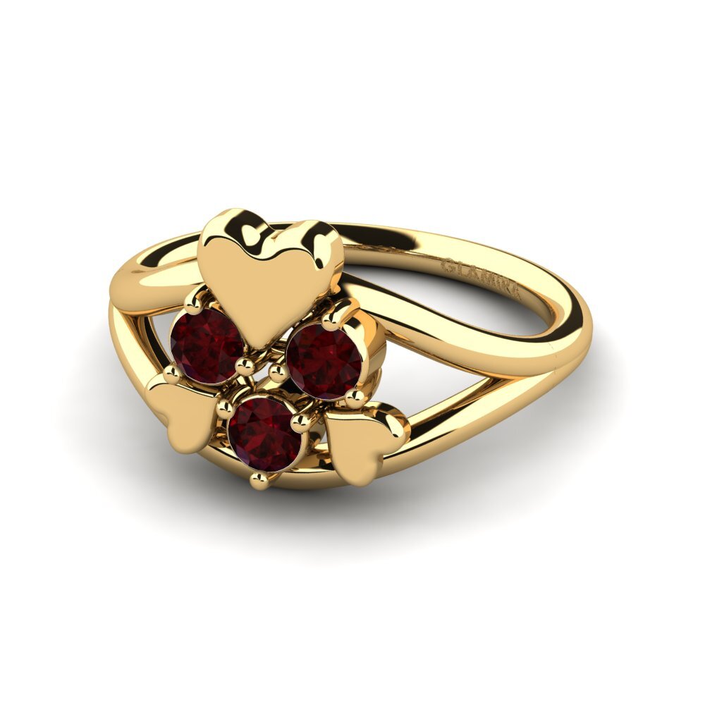 Garnet Ring Alvetta