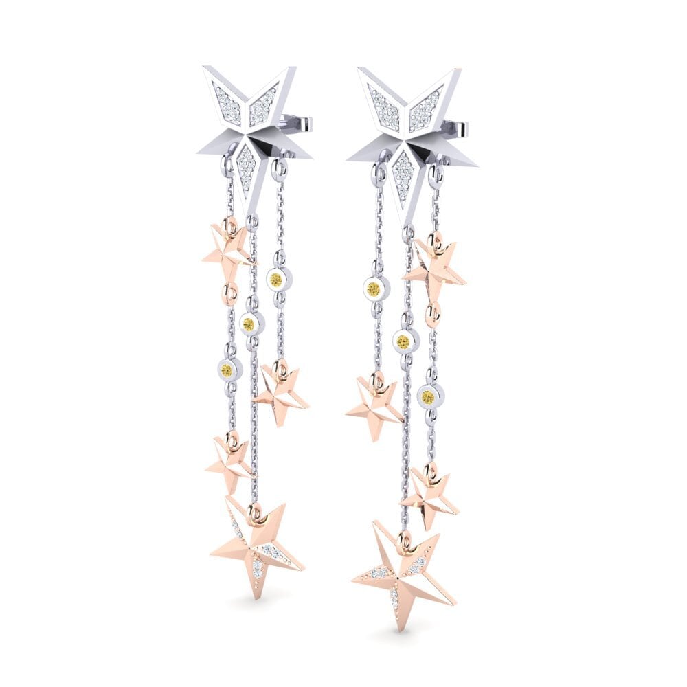 Yellow Diamond Women's Earring Alvino