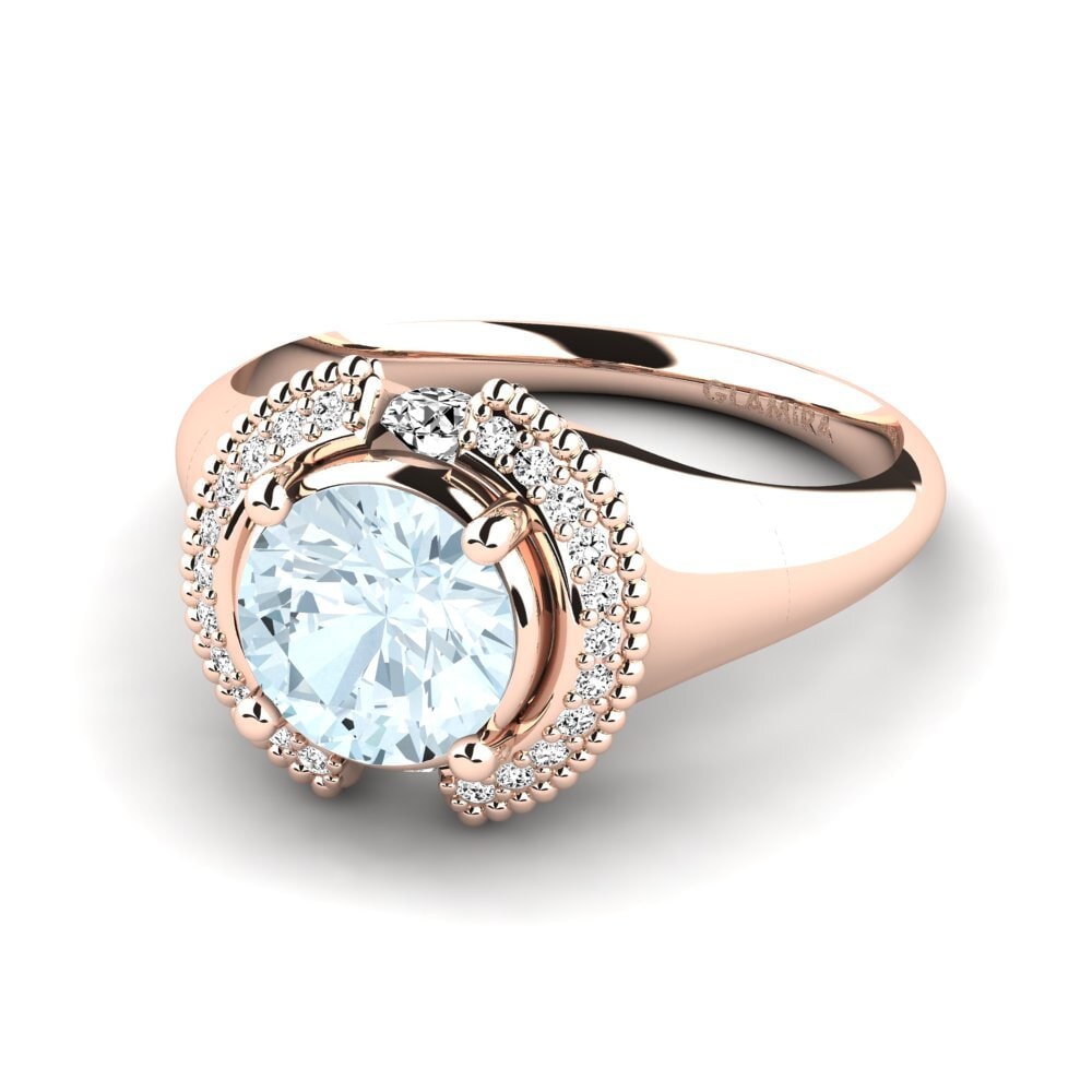 Aquamarine Engagement Ring Alvisha