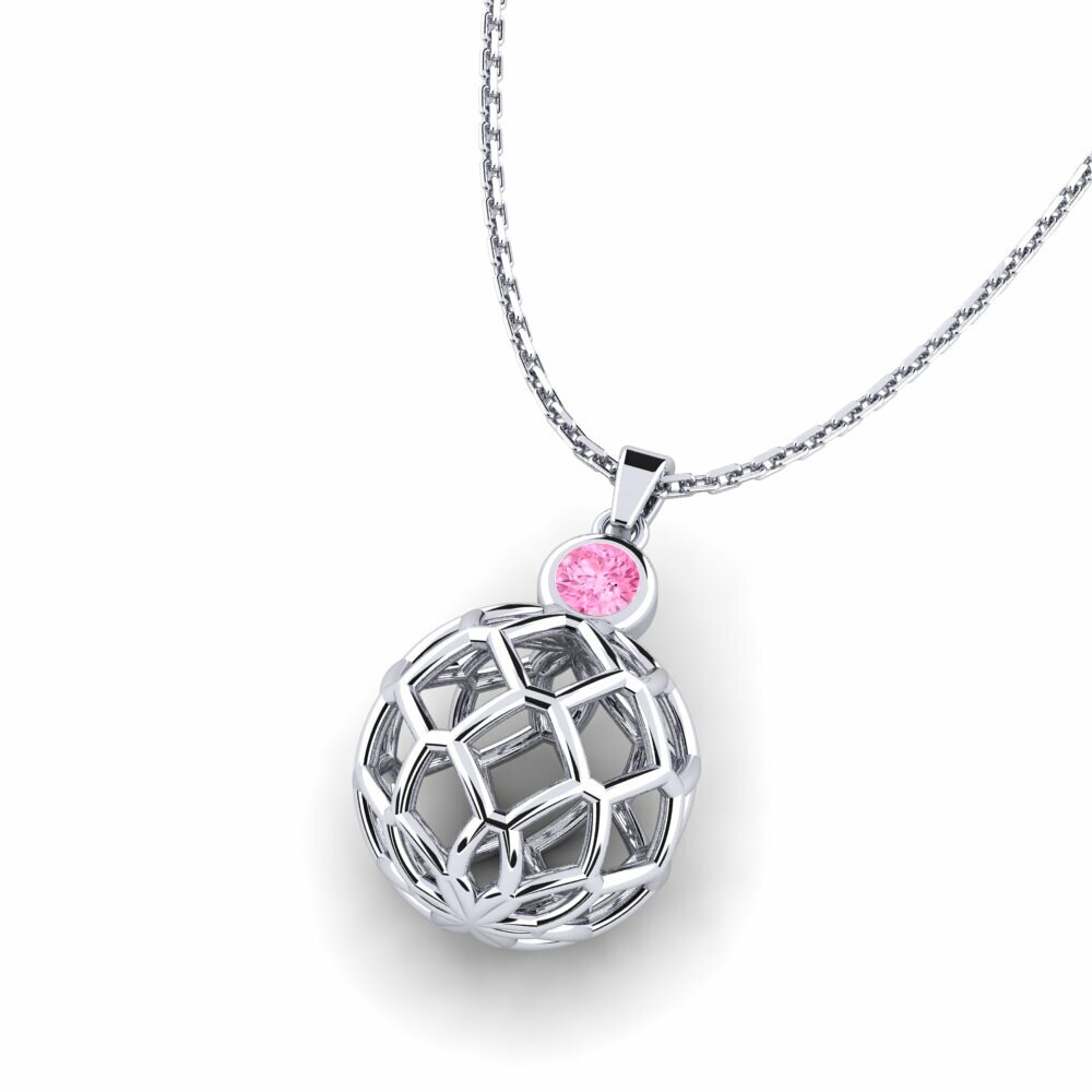 Pink Sapphire Women's Pendant Alyre