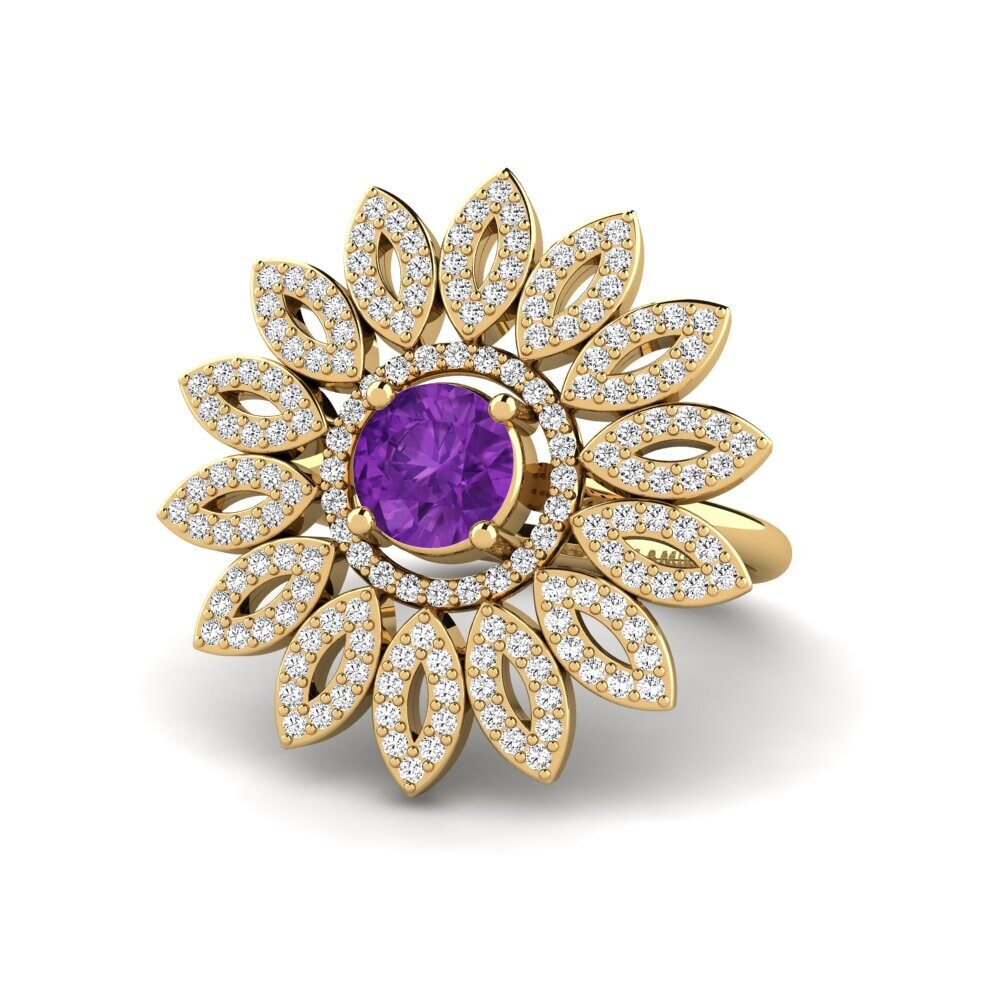 Amatista Anillo Alzubra