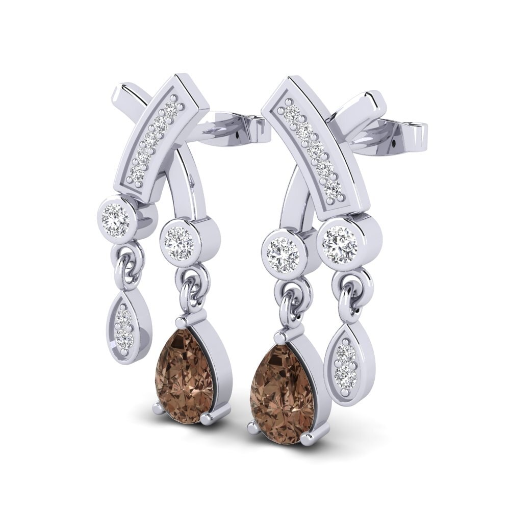 Smoky Quartz Women's Earring Amalea