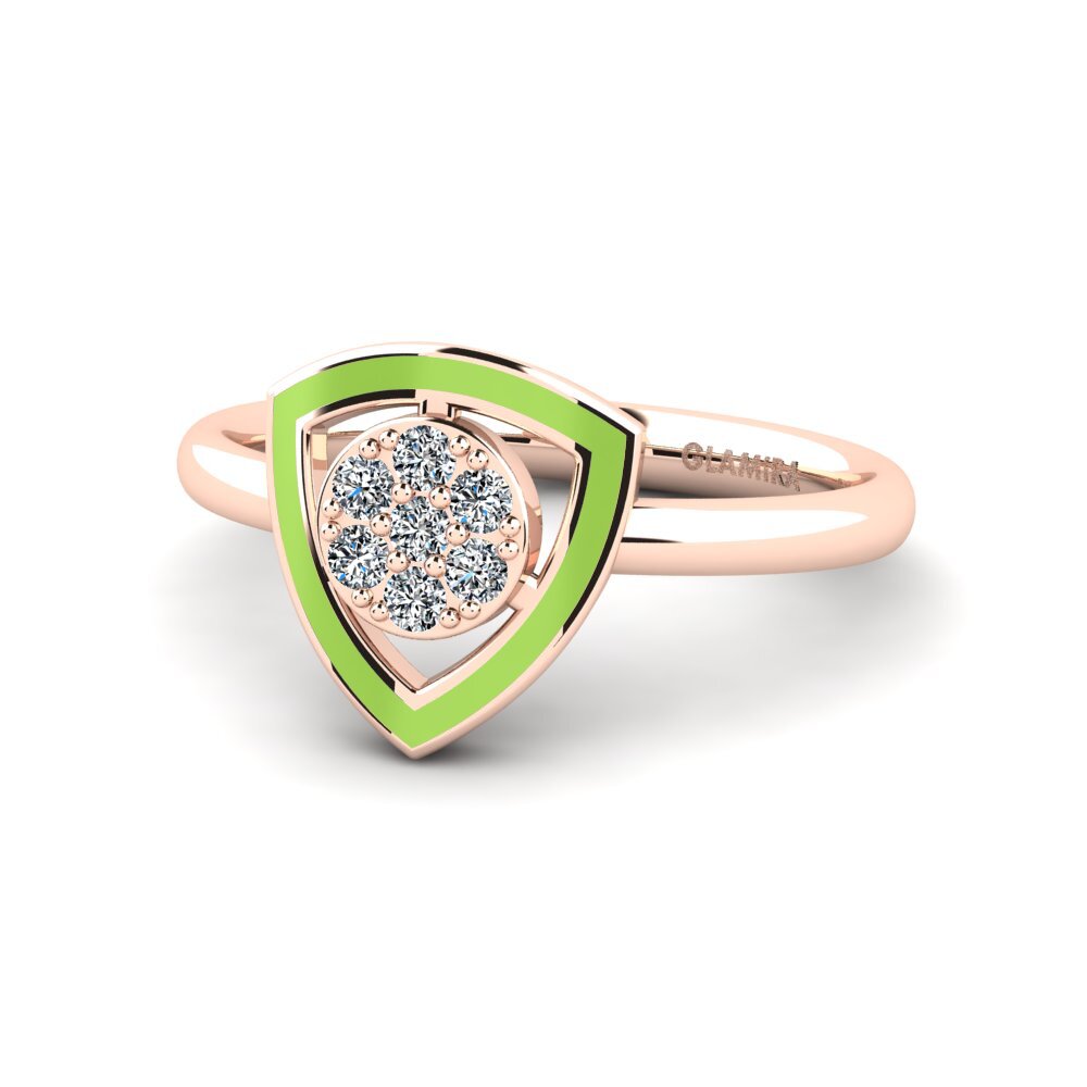 Rotgold 585 Ring Amecourt
