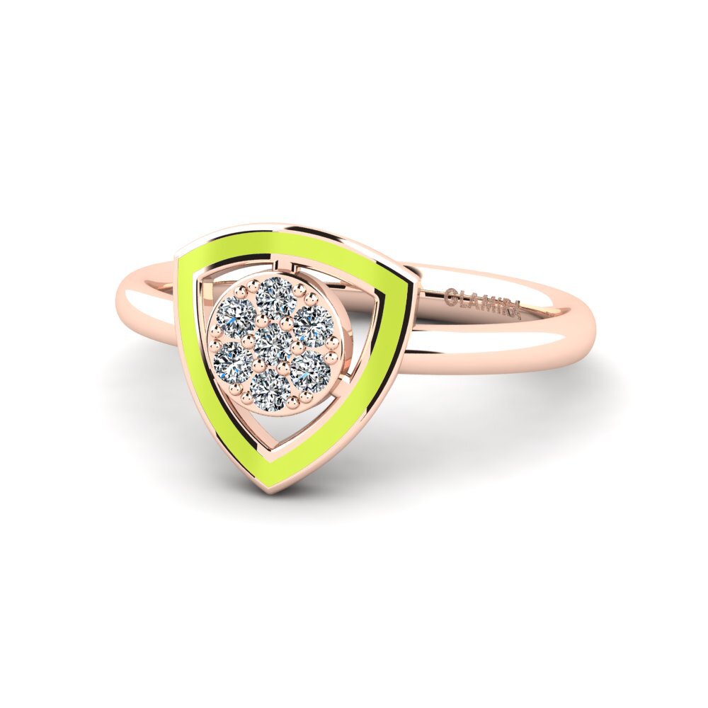 Rotgold 585 Ring Amecourt