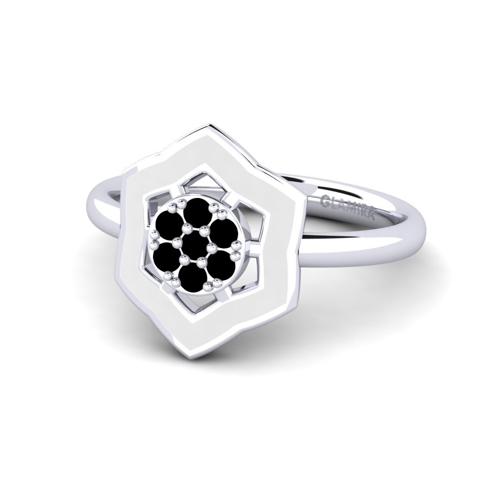 Schwarzer Diamant Ring Amenoncourt