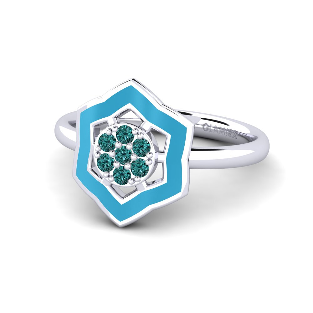 Blauer Diamant Ring Amenoncourt