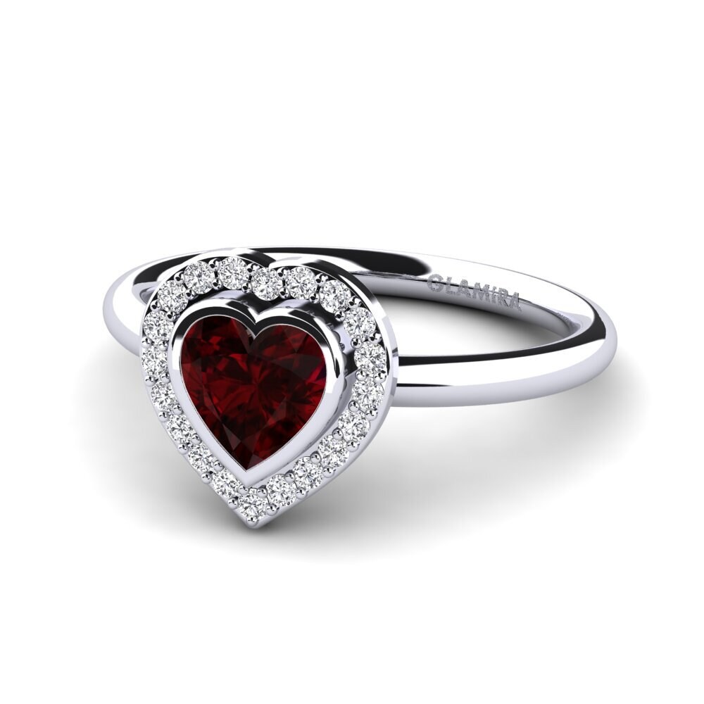 Garnet Women's Ring Amery
