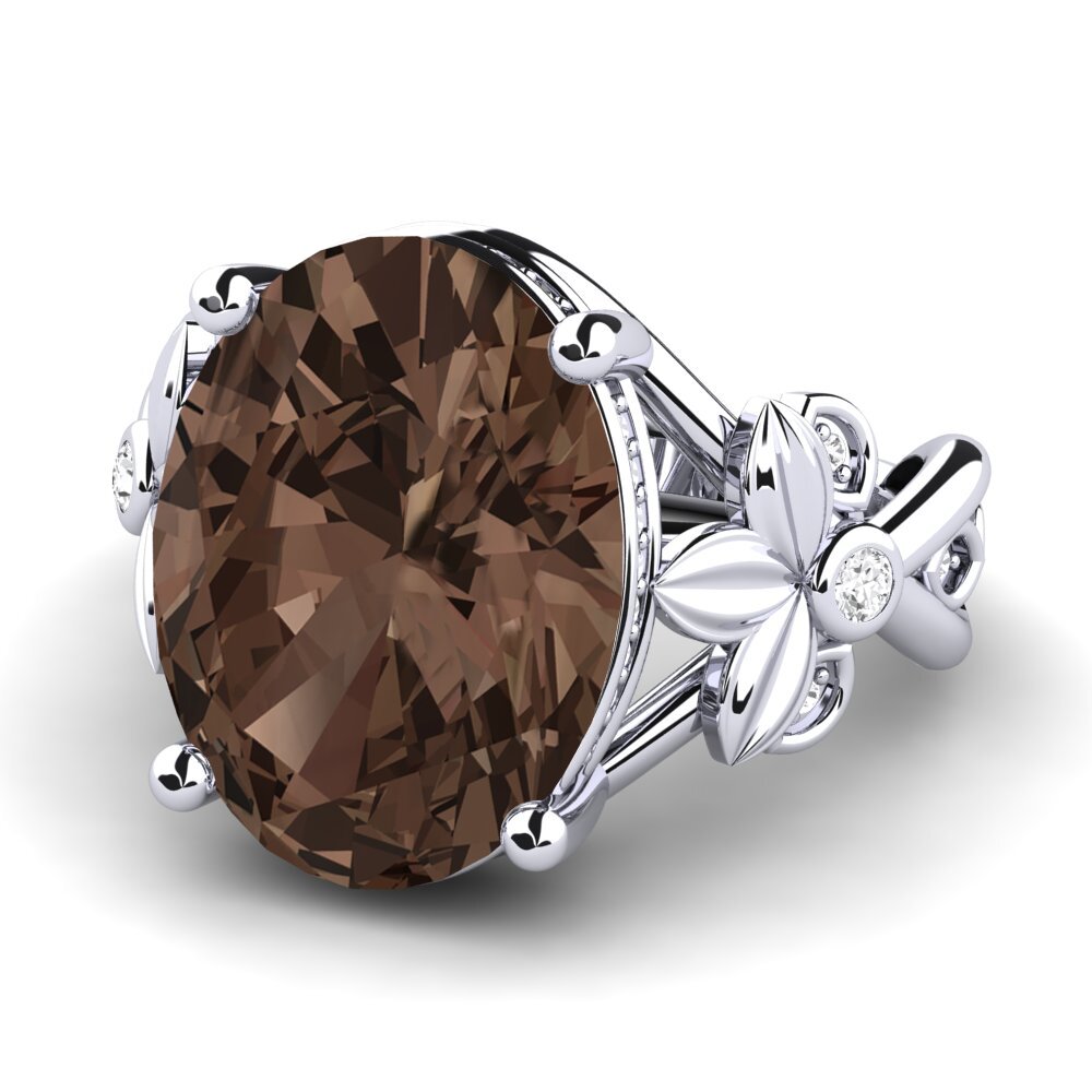 Smoky Quartz Ring Ami