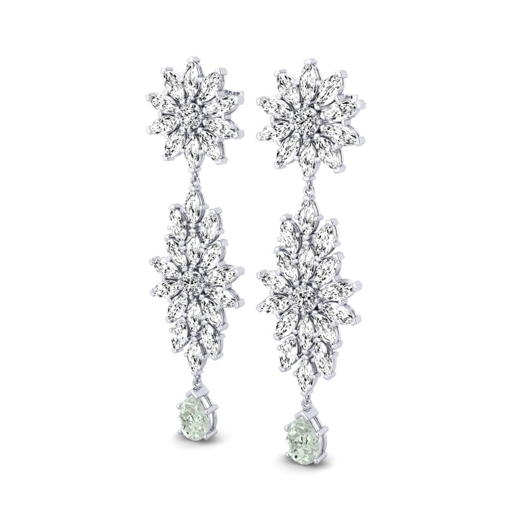 Green Amethyst Women's Earring Amigo