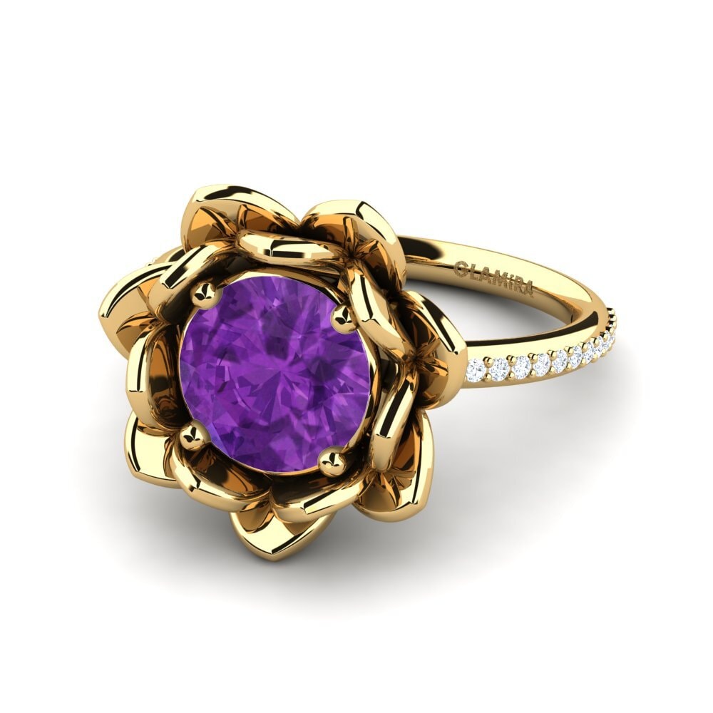 Amatista Anillo Amilesa