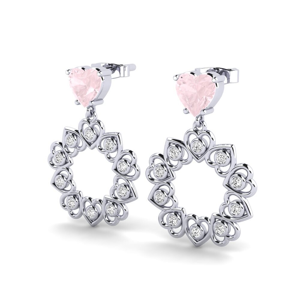Rose Quartz Women's Earring Amollir