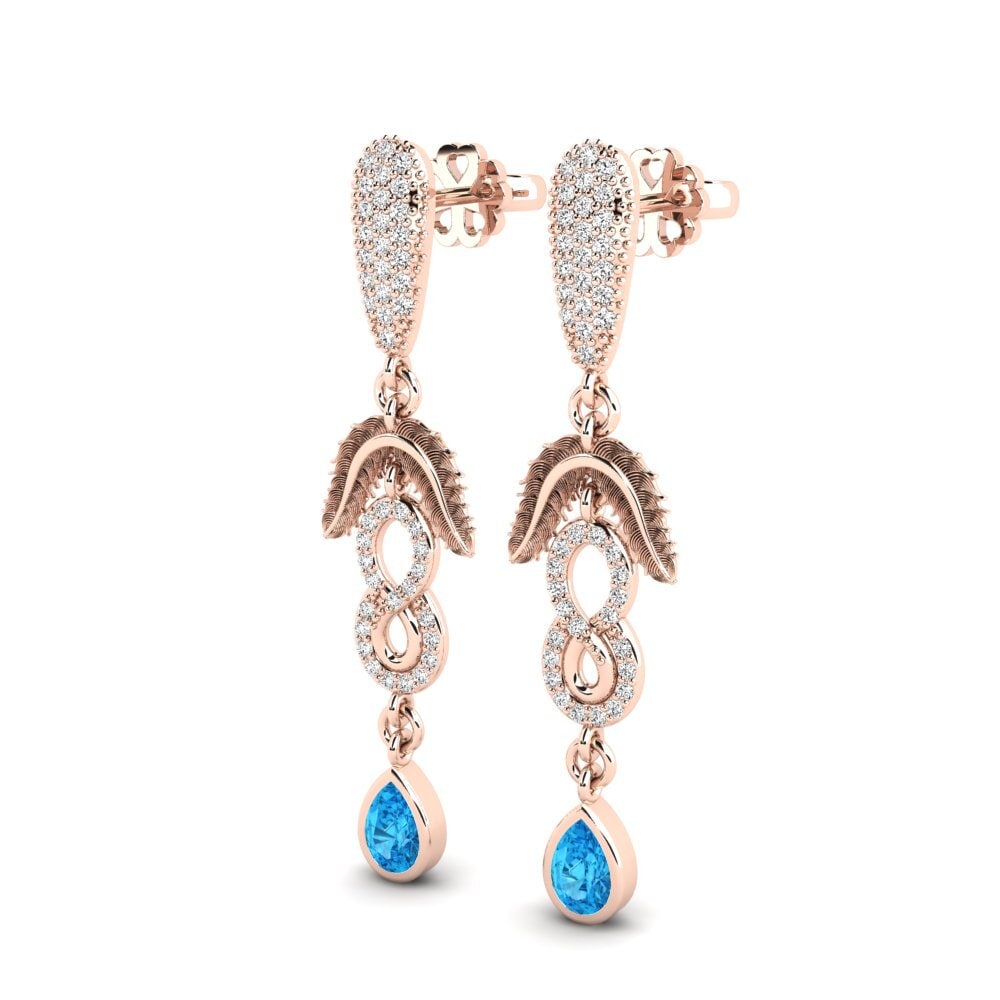 Blue Topaz Earring Amonavis