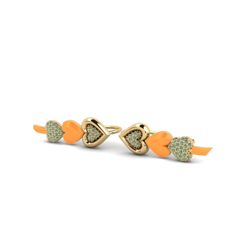Diamante Verde Pendiente de mujer Amorelife