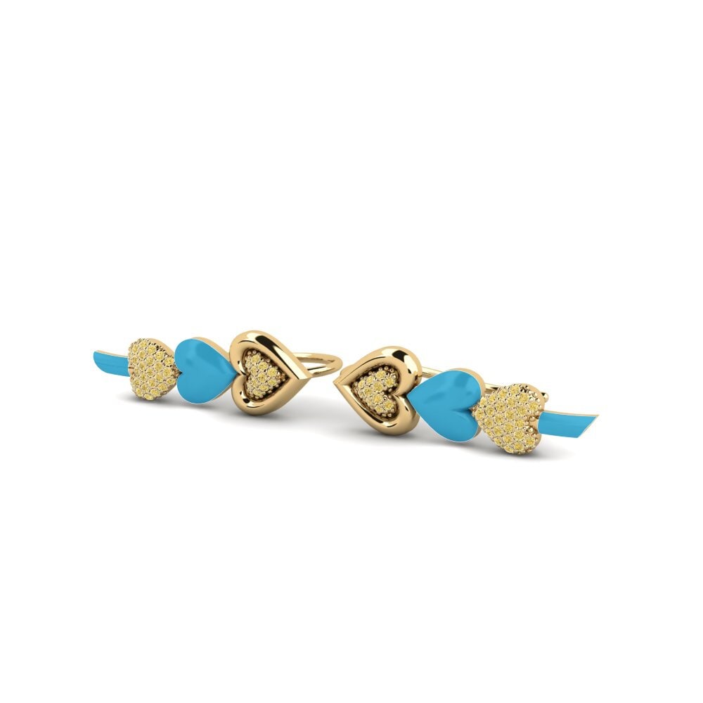 Yellow Diamond Women's Earring Amorelife