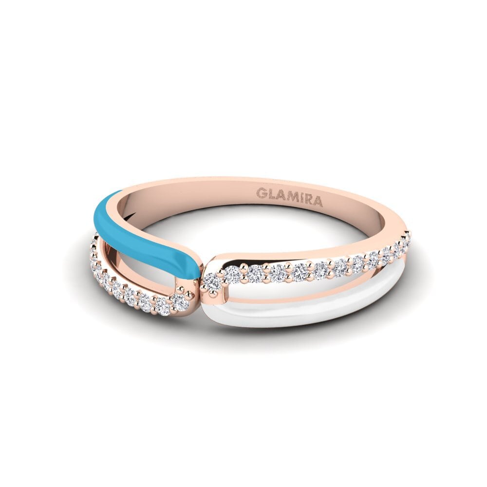 Rotgold 585 Ring Amorgos