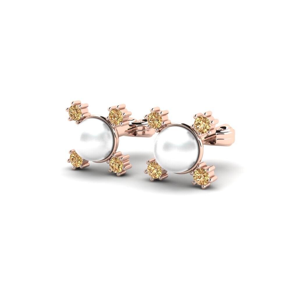 Diamante Marrón Pendiente para Niño Amory
