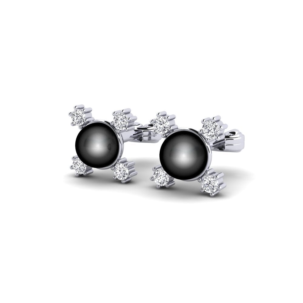 18k White Gold Kid's Earring Amory