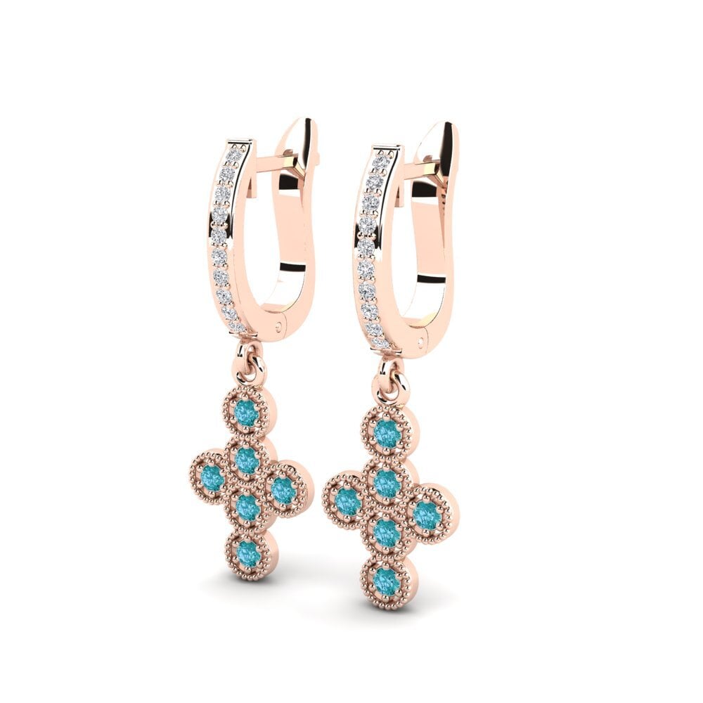 Blue Diamond Women's Earring Amount