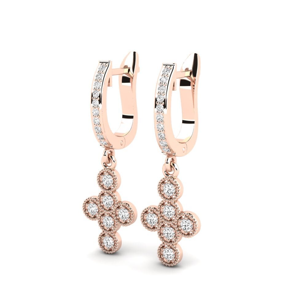 Đá Moissanite Bông tai nữ Amount