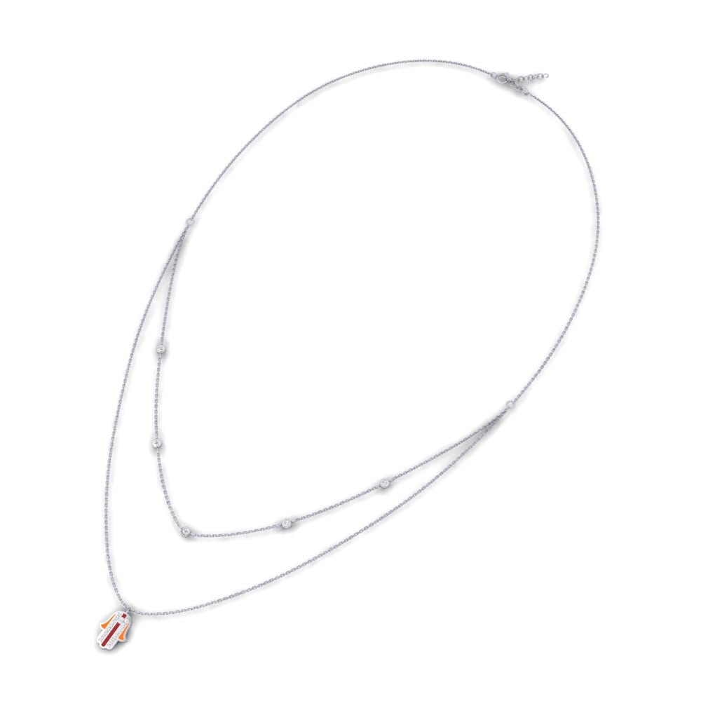 Platino 950 Collar de Mujer Amuseren