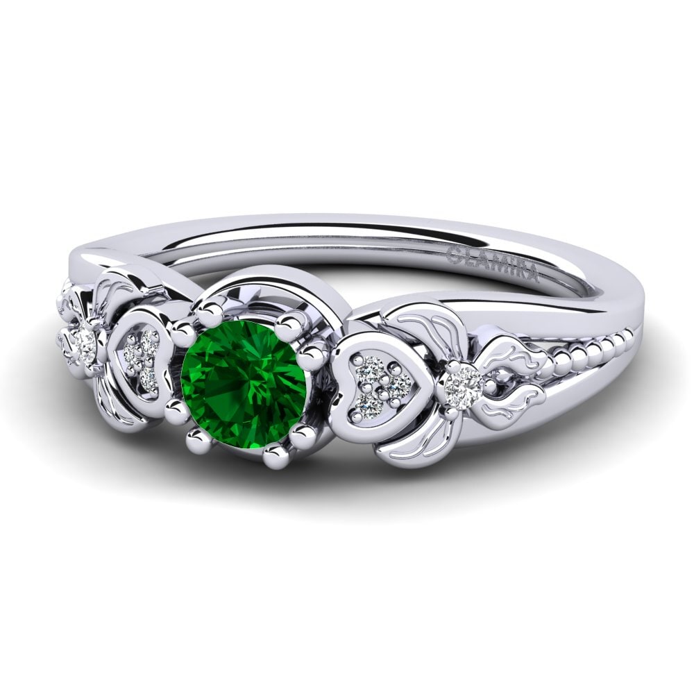 Zircone Verde Anello da donna Anamir