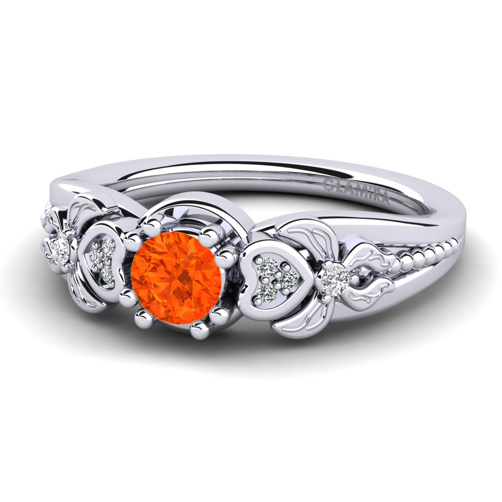 Fire Opal Women's Ring Anamir