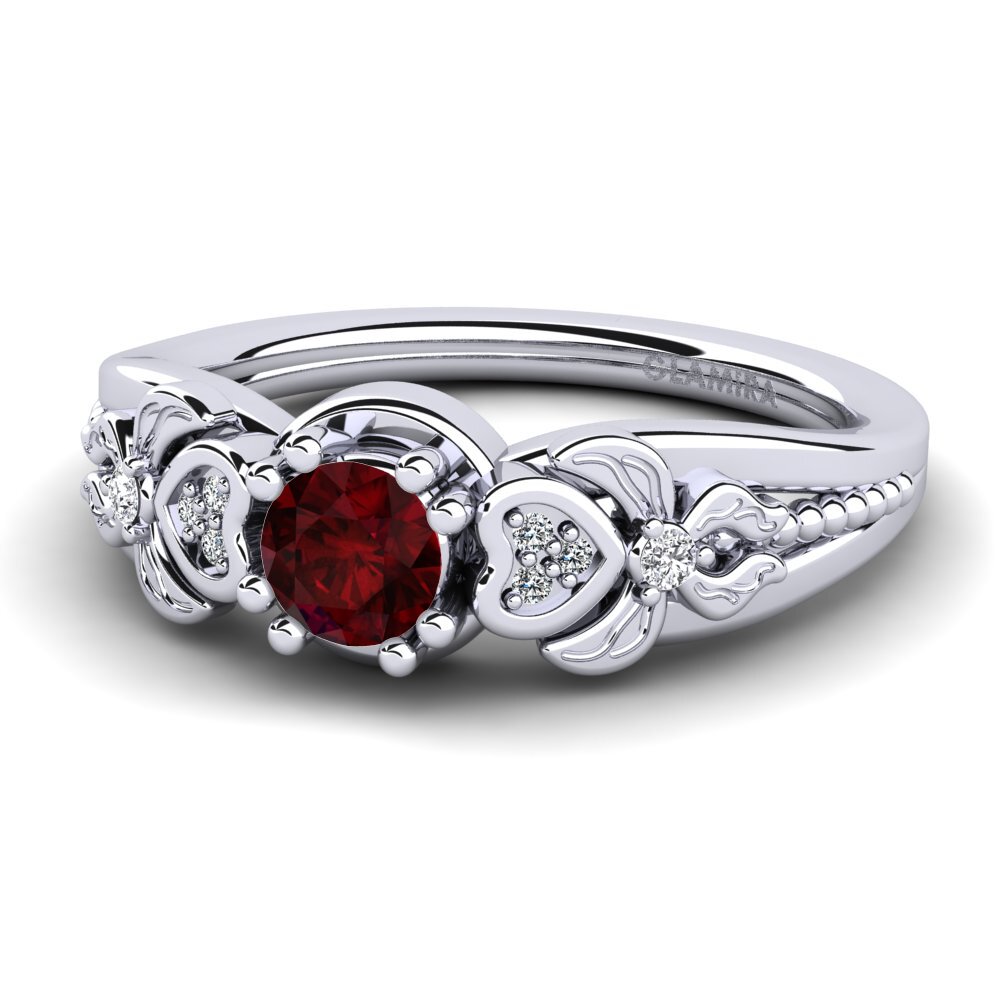 Garnet Women's Ring Anamir
