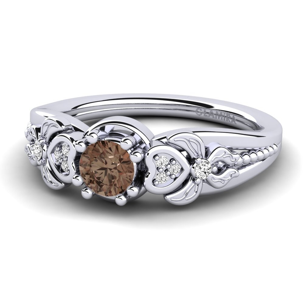 Smoky Quartz Women's Ring Anamir