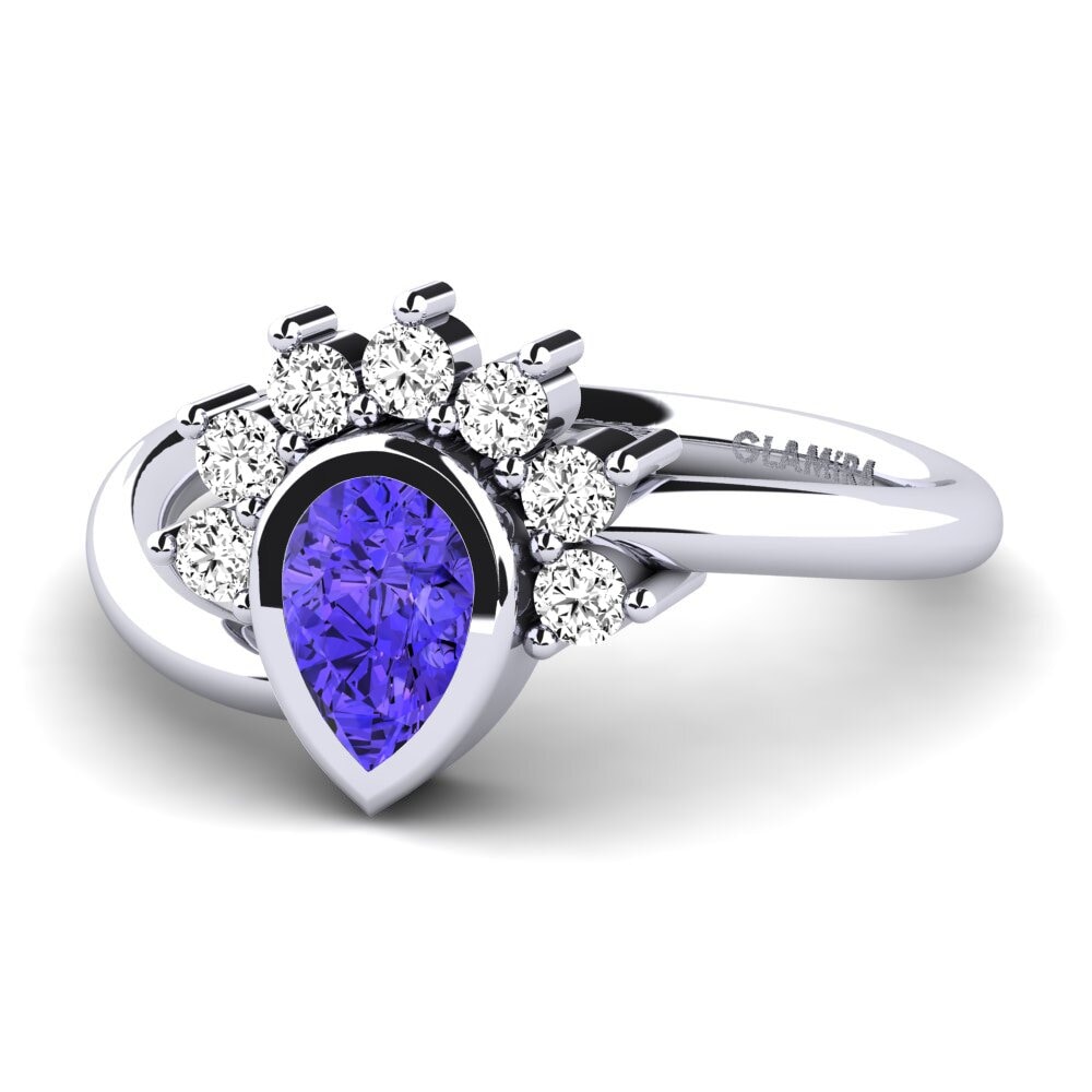 Tanzanite Engagement Ring Andolina