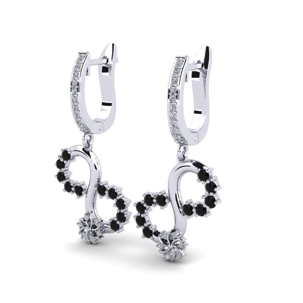 Black Sapphire Women's Earring Andra