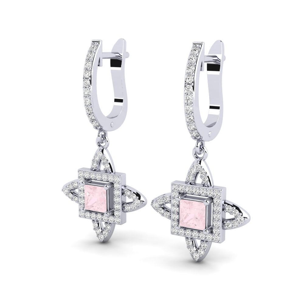 Rose Quartz Women's Earring Andreja