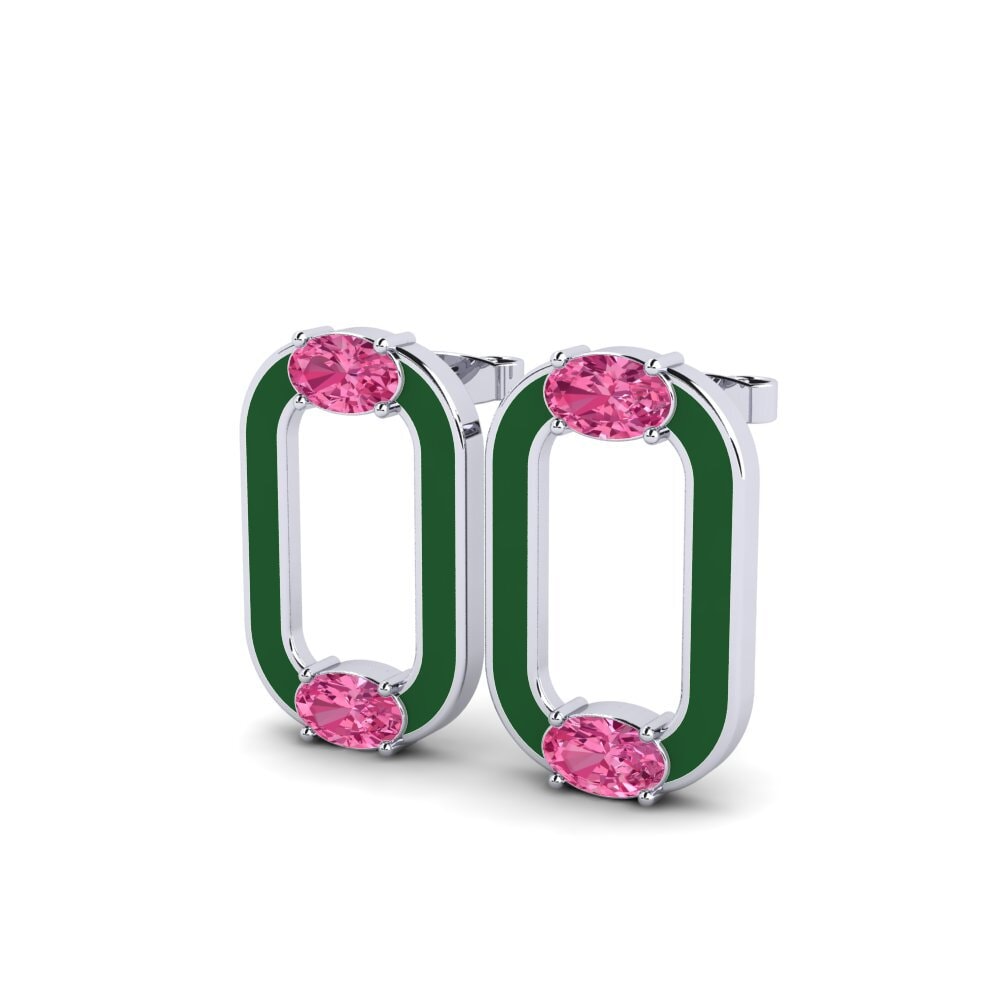 Pink Tourmaline Women's Earring Androhung