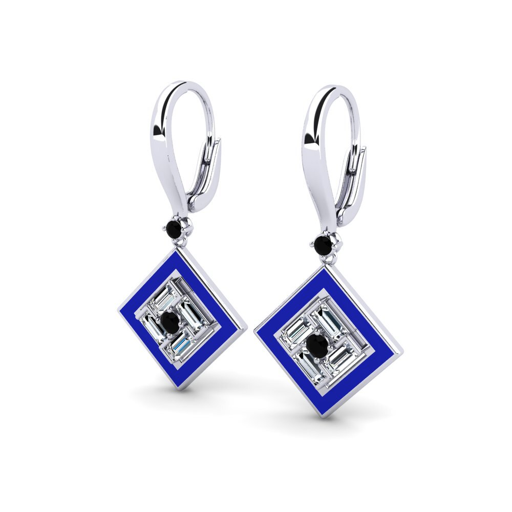 Black Sapphire Women's Earring Androm