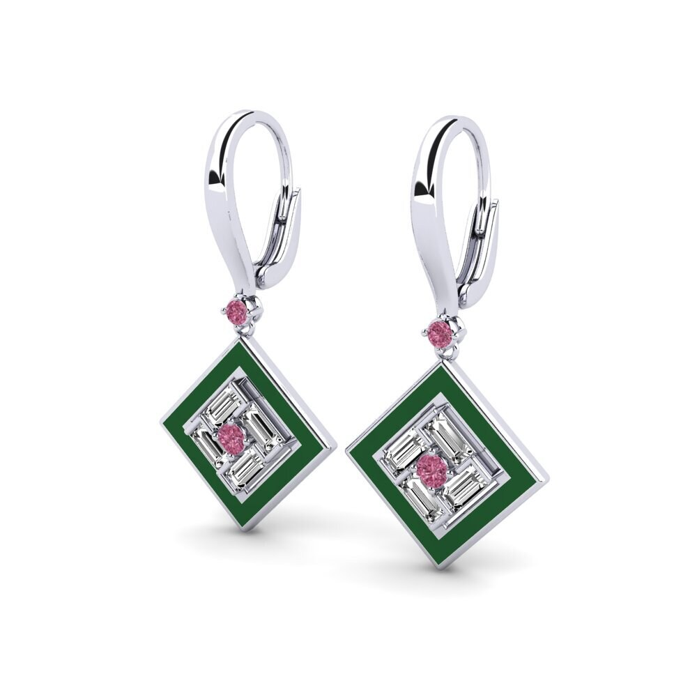 Rhodolite Garnet Women's Earring Androm