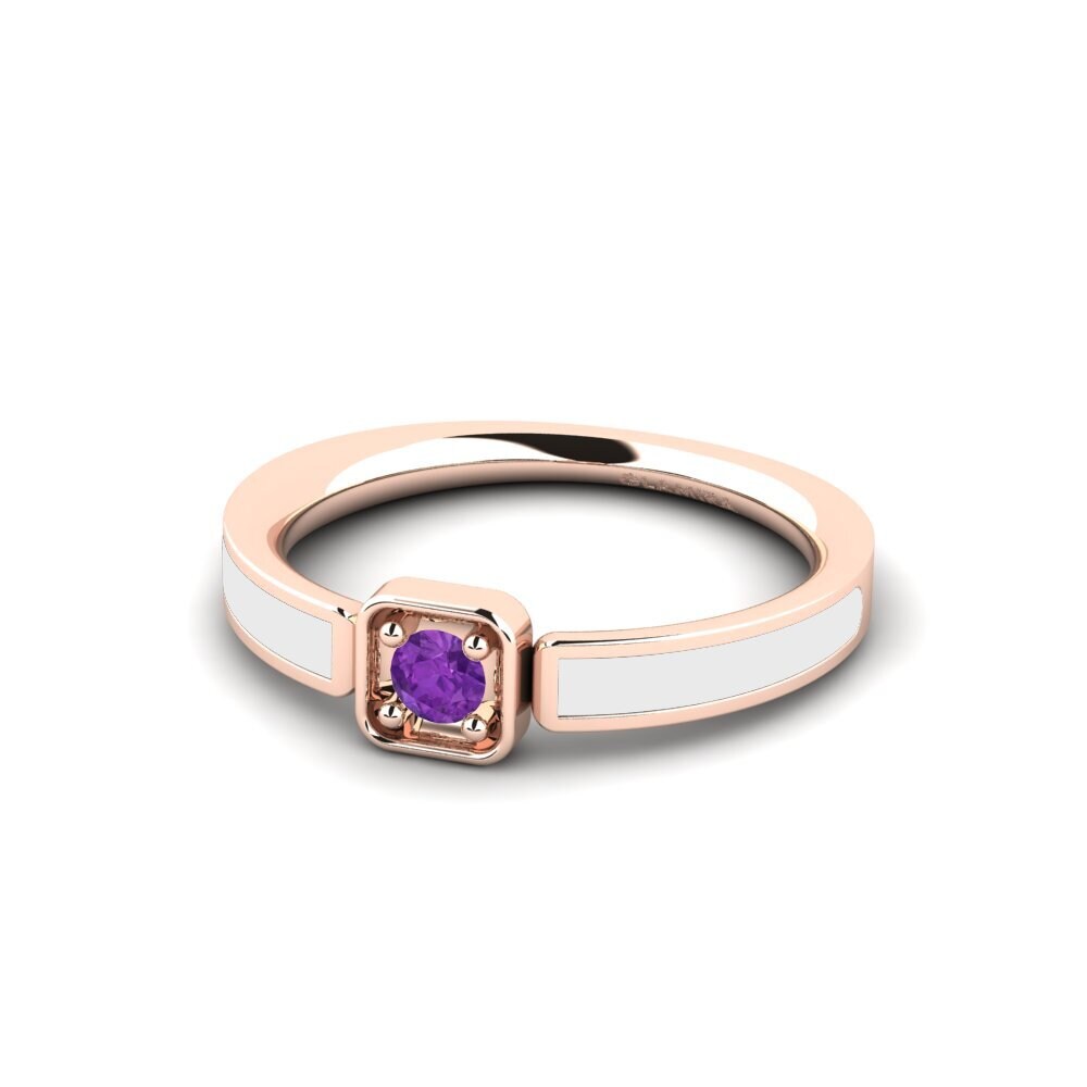 Amethyst Verlobungsring Andromaca