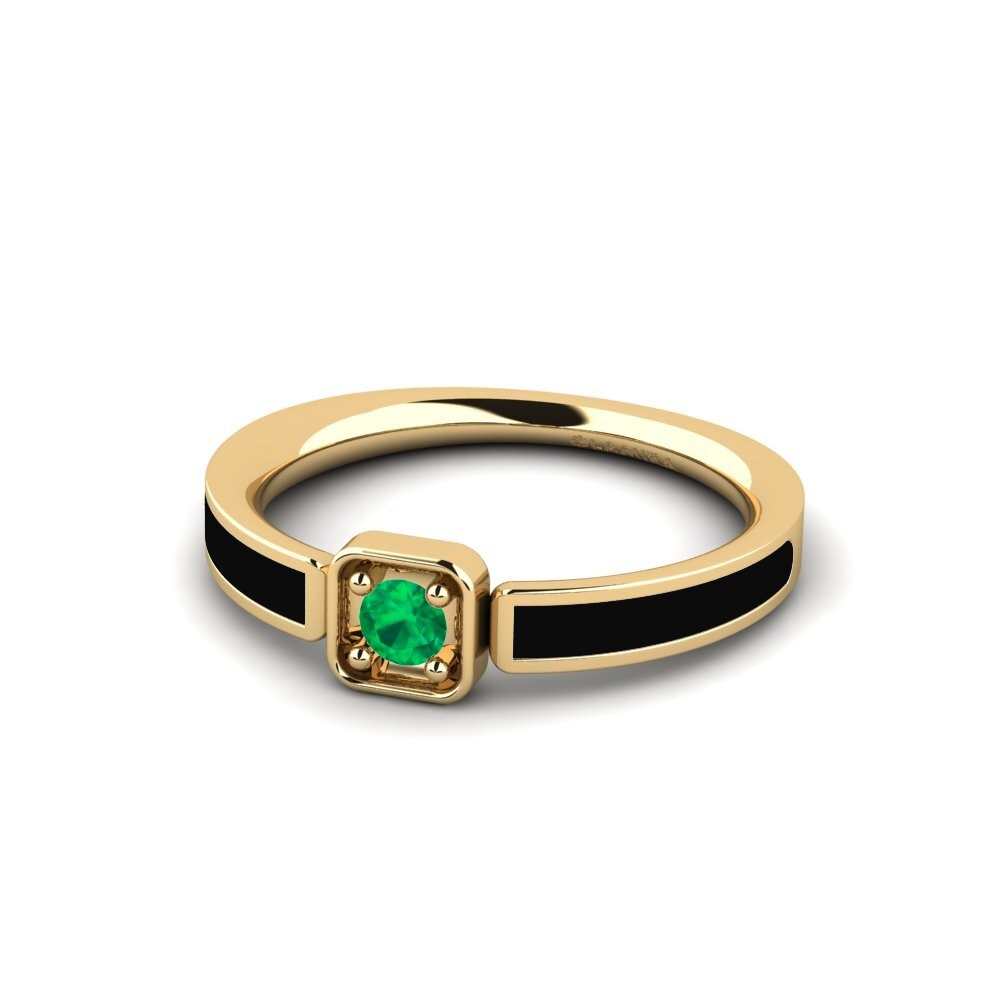 9ct Yellow Gold Engagement Ring Andromaca