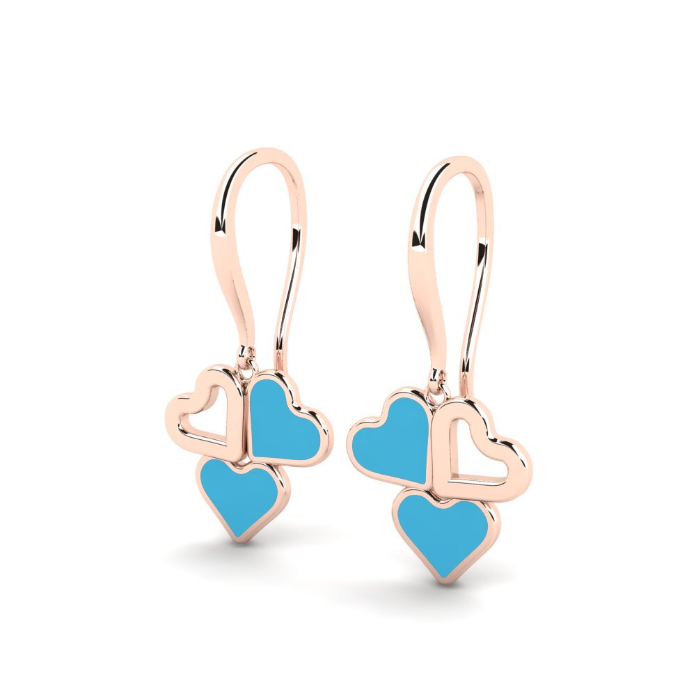 9ct Rose Gold Earring Andysir