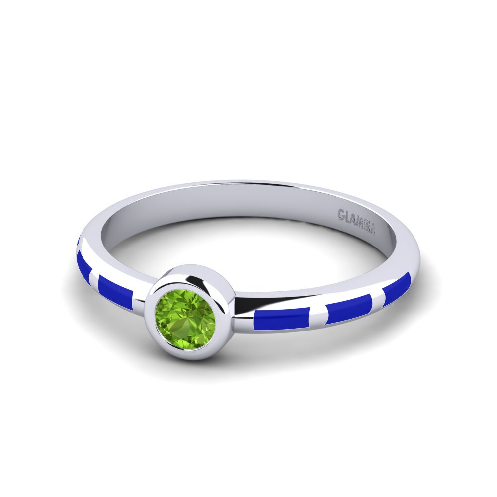 Peridoto Anello Aneous