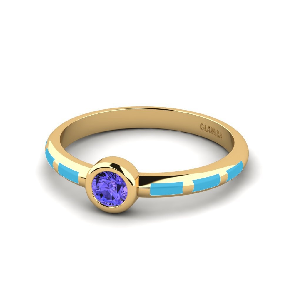 Gelbgold 375 Ring Aneous