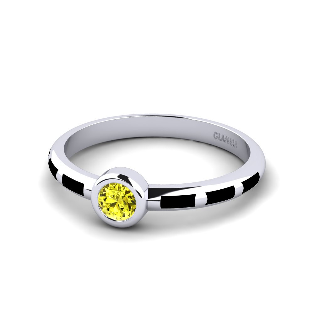 Yellow Diamond Ring Aneous