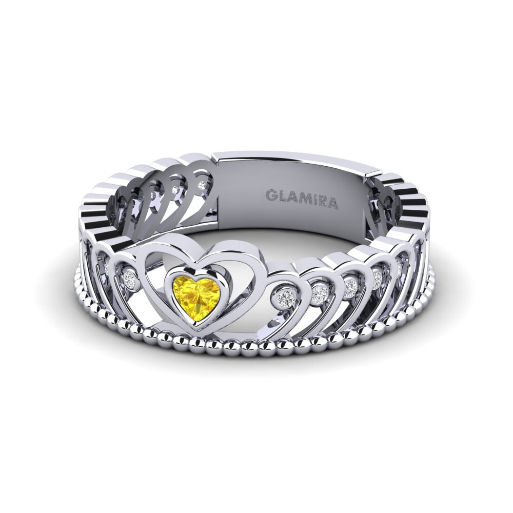 Yellow Sapphire Ring Angell