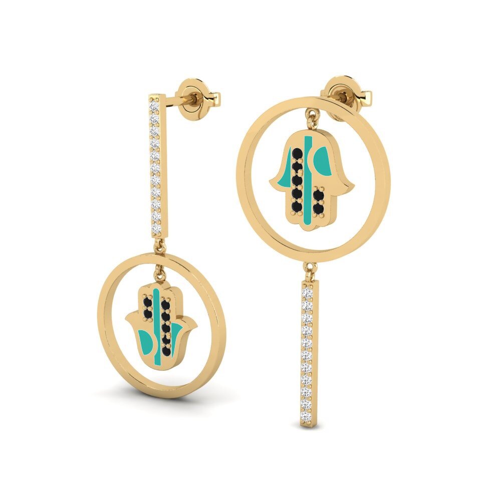 Black Onyx Women's Earring Angst