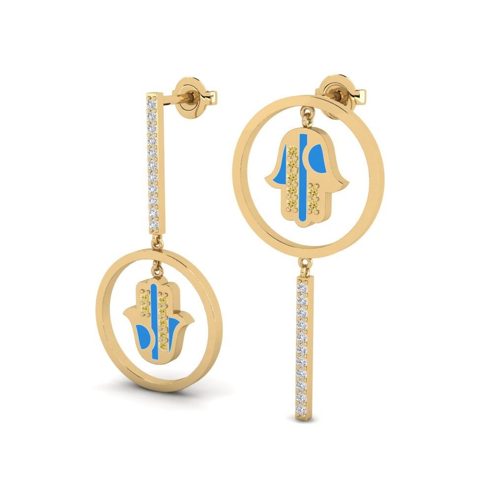 Yellow Diamond Women's Earring Angst